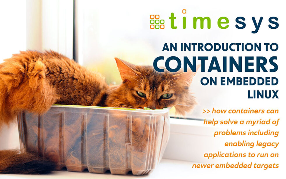 Introduction to Containers on Embedded Linux